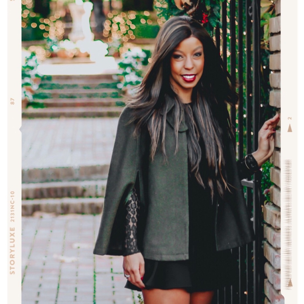 Megan Markle Wool Luxury Winter Cape